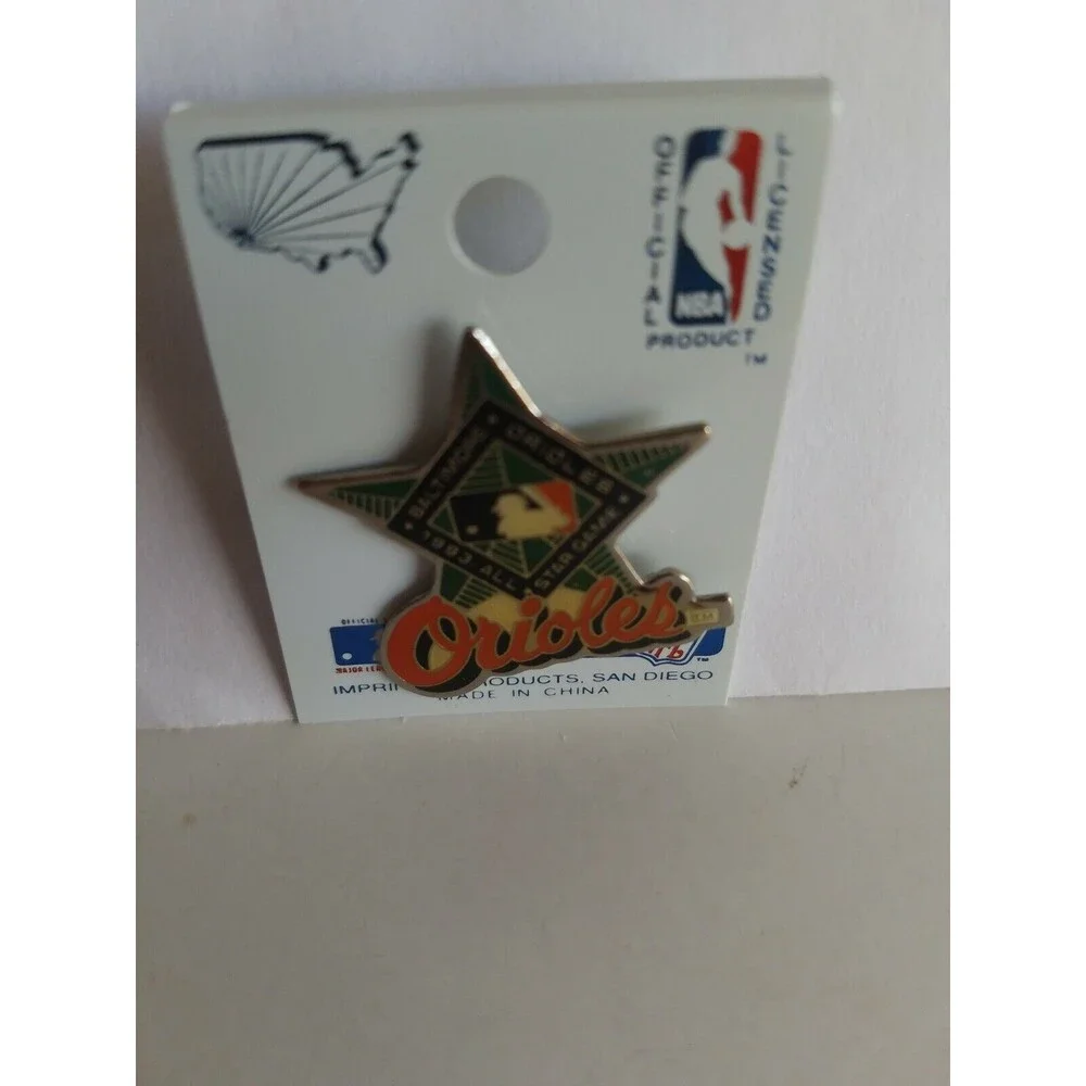 1993 MLB All Star Game Baltimore Orioles Pin official licensed NWT